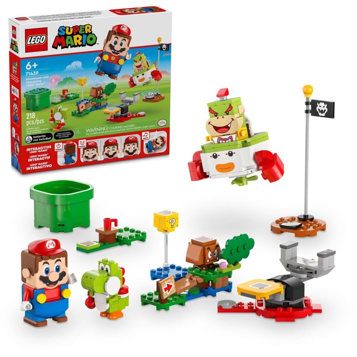 Lego Super Mario Adventures with Interactive Lego Mario 71439