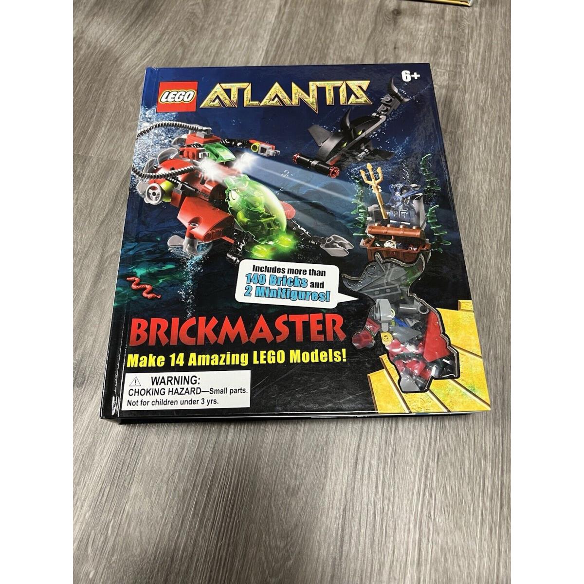 Lego Atlantis Brickmaster Book/set DK Publishing Complete