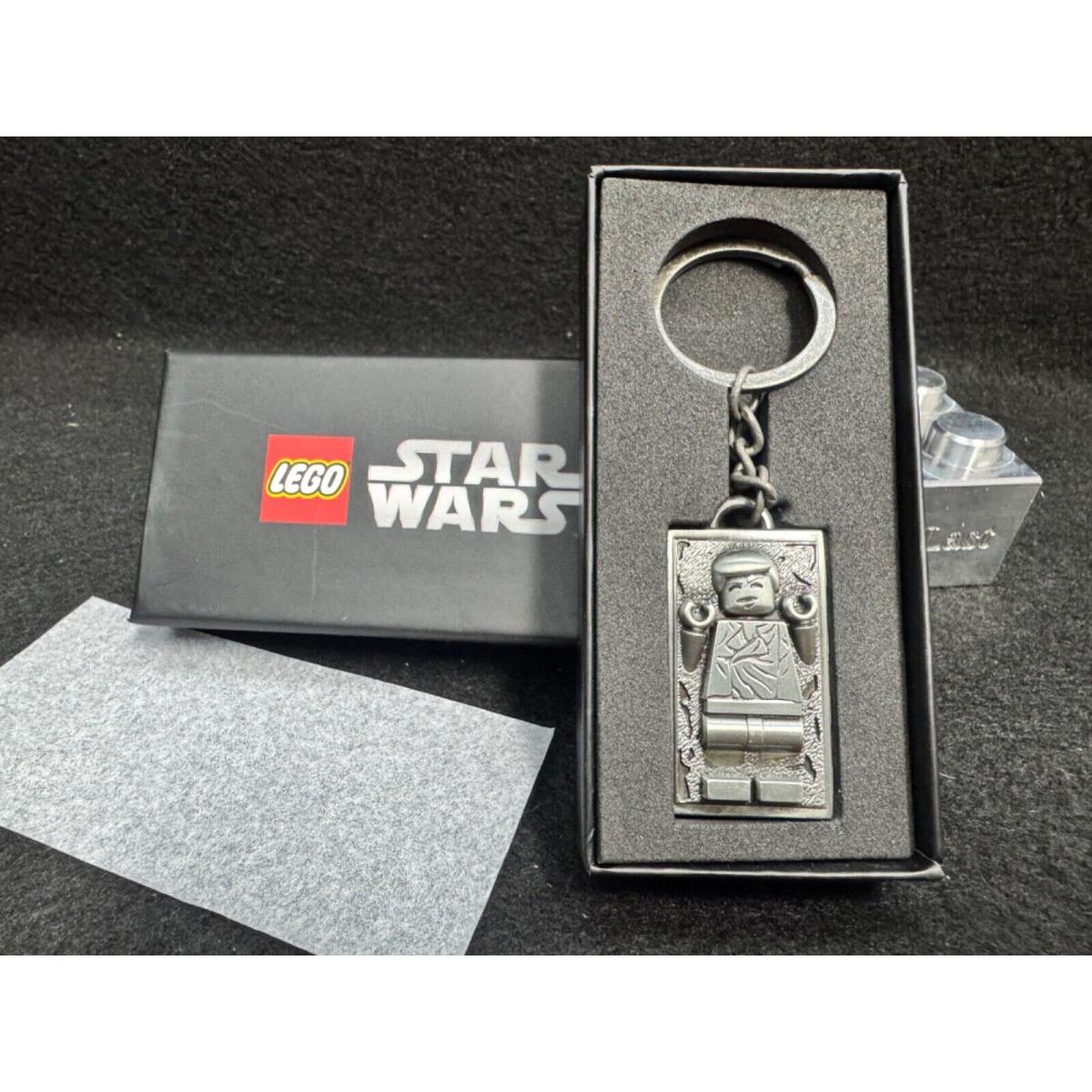 Lego 5006363 2020 Star Wars: Han Solo in Carbonite Metal Keychain Vip 5006363