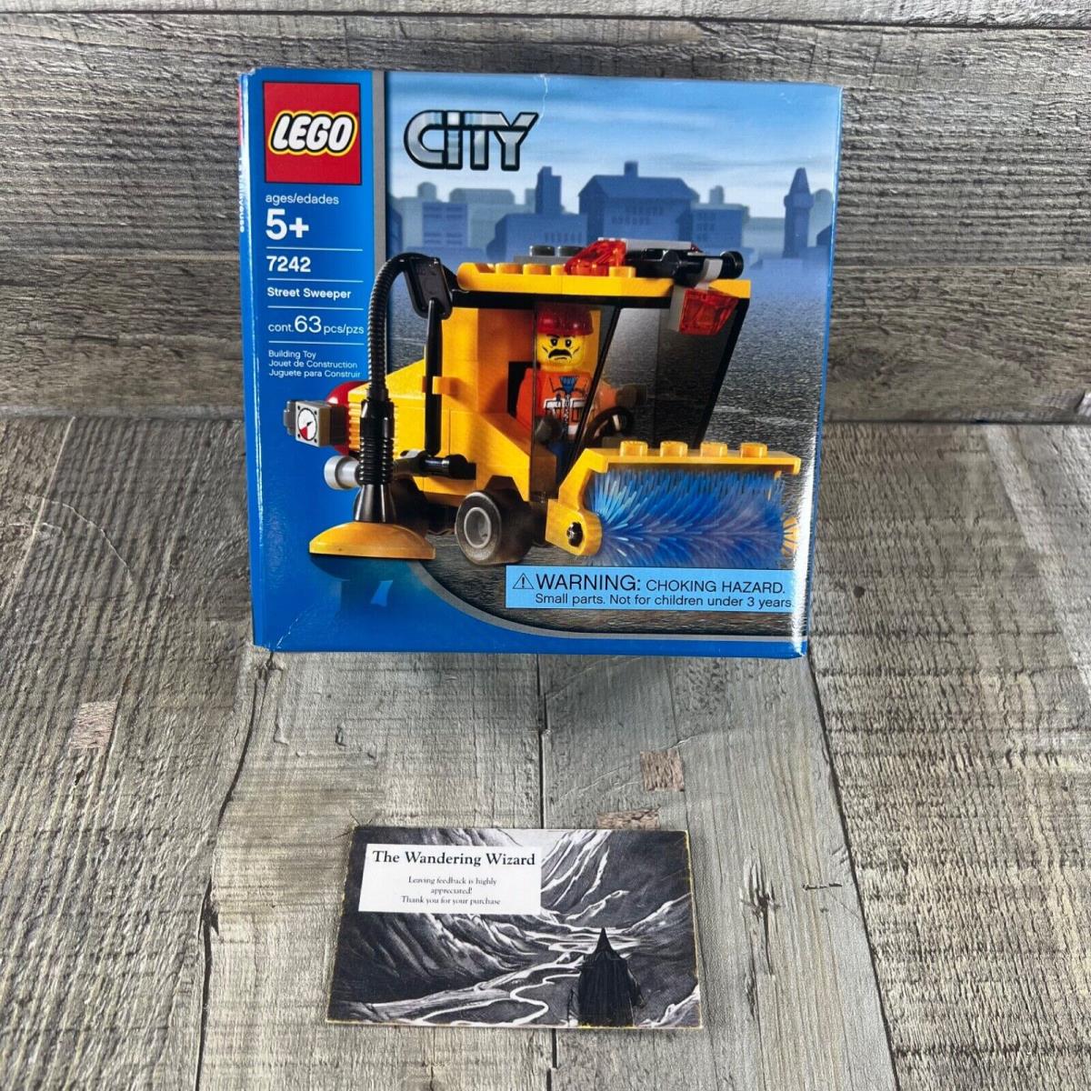 Lego City: Street Sweeper 7242 Retired Vintage Rare