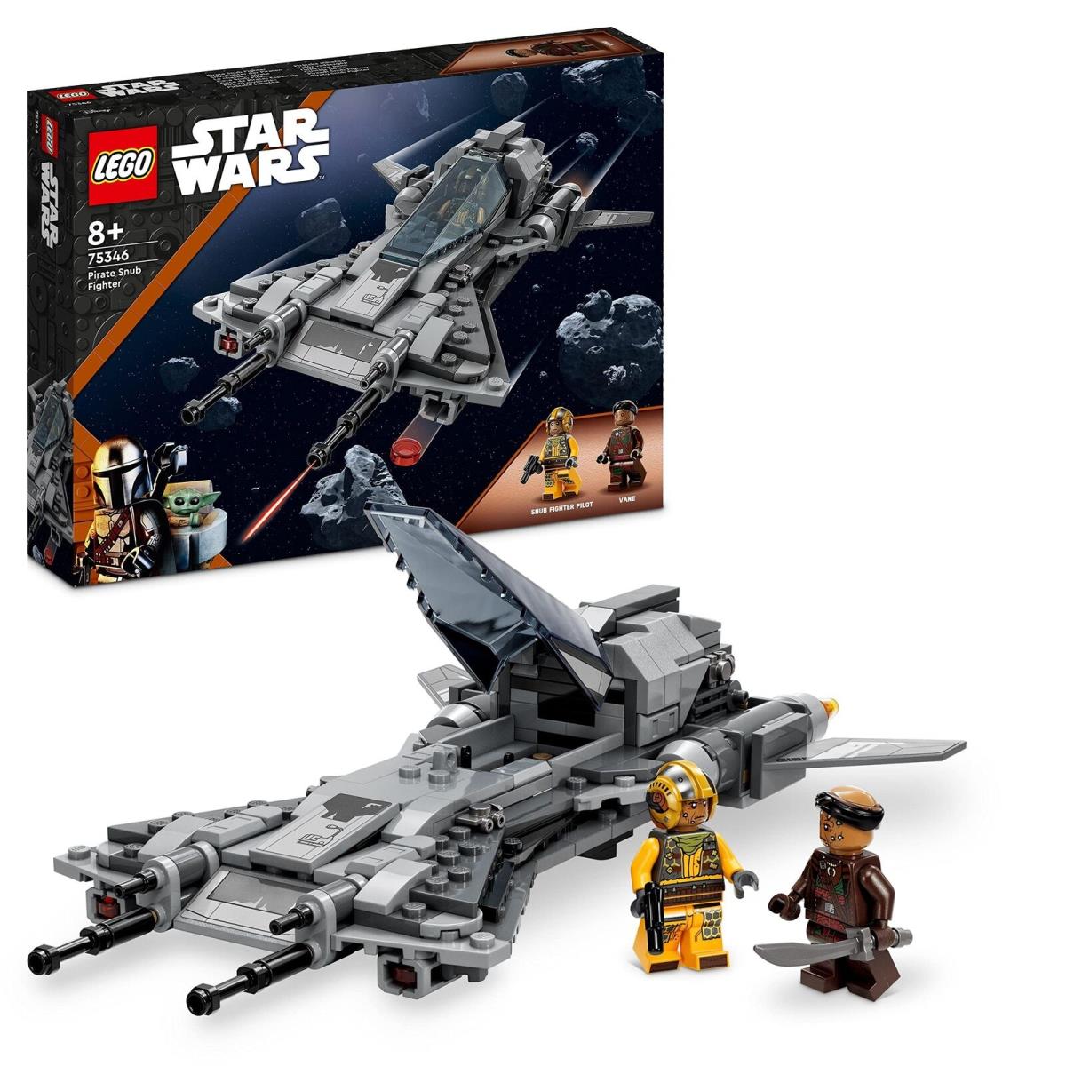 Lego 75346 Star Wars Pirate Snub Fighter Set The Mandalorian Season 3 Building