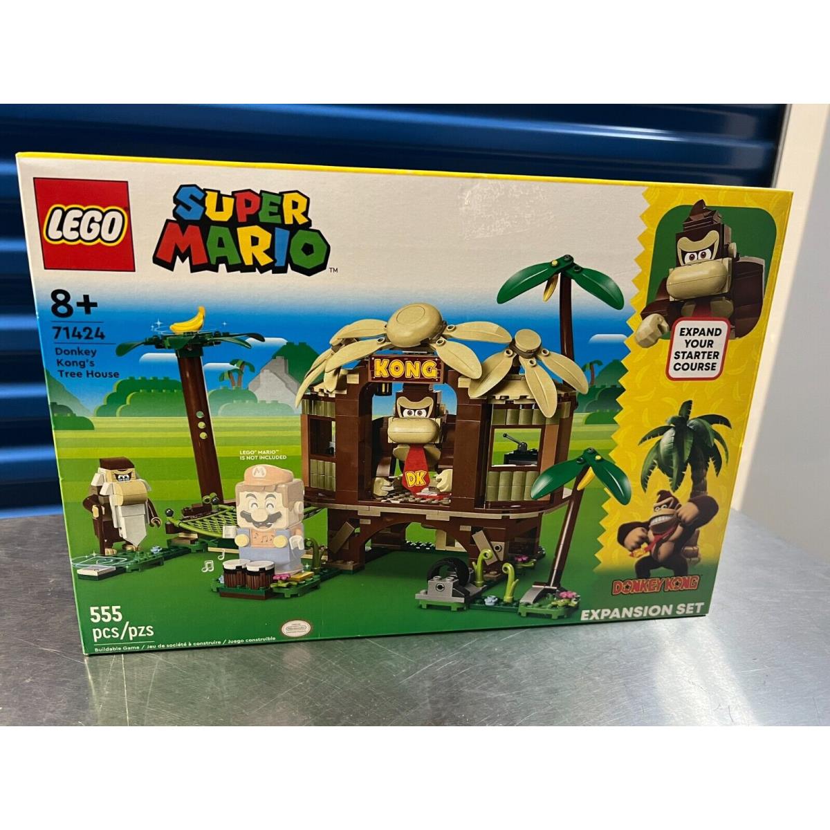 Lego Super Mario Donkey Kong s Tree House Expansion Set 71424 555 Pieces