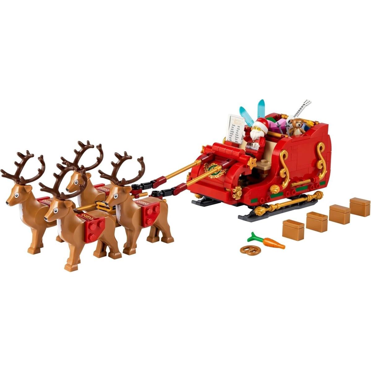 Lego Santa s Sleigh Christmas Toy Building Set For Kids Ages 9-13