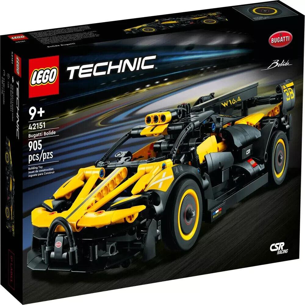 Lego Technic Bugatti Bolide Racing Car 42151 Model Building Set Race Engineering