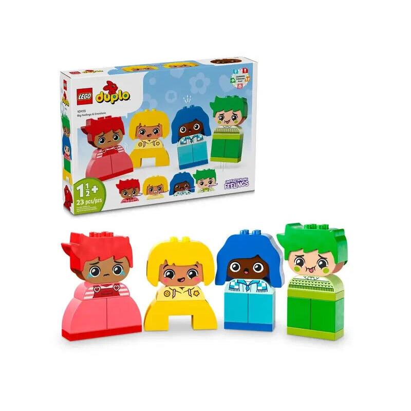 Lego Big Feelings Emotions 10415 Duplo Minifigure Building Set