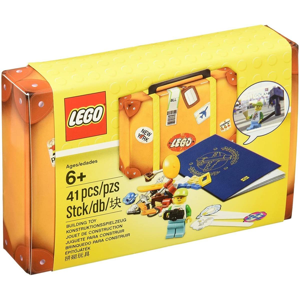 Lego Travel Building Suitcase Minifigure 5004932 - Retired