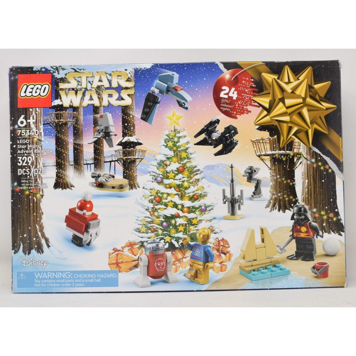 Lego Star Wars Advent Calendar Darth Vader C-3PO Christmas Set 75340