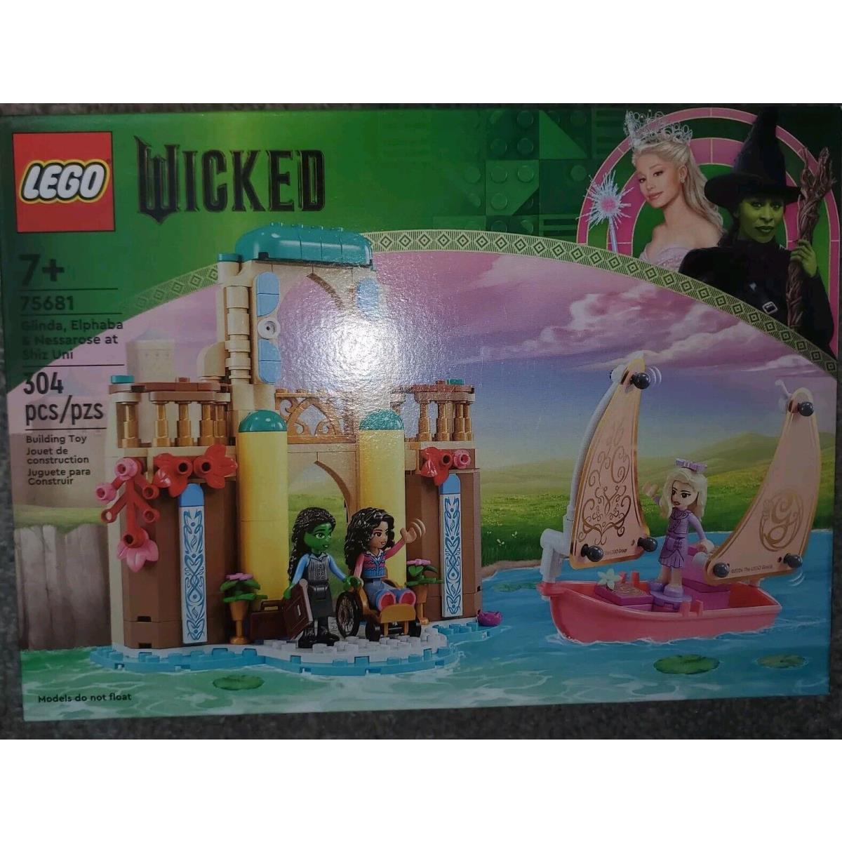 Lego Wicked Glinda Elphaba Nessarose at Shiz University 75681 Set