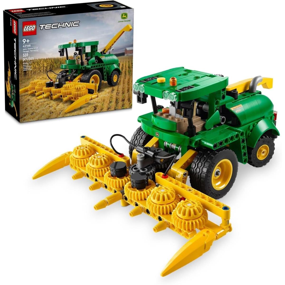 Lego Technic John Deere 9700 Forage Harvester Tractor 42168 Building Toy Set