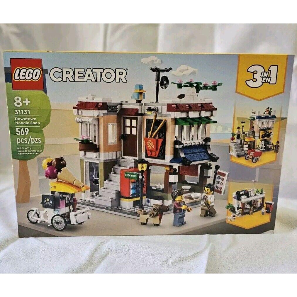 Lego Creator Downtown Noodle Shop 31131 Retired