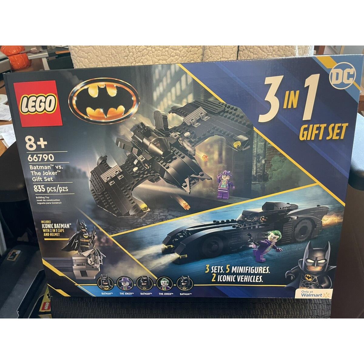 Lego 66790 Batman vs The Joker Gift Set DC Comics 3 Builds 30653/76224/76265