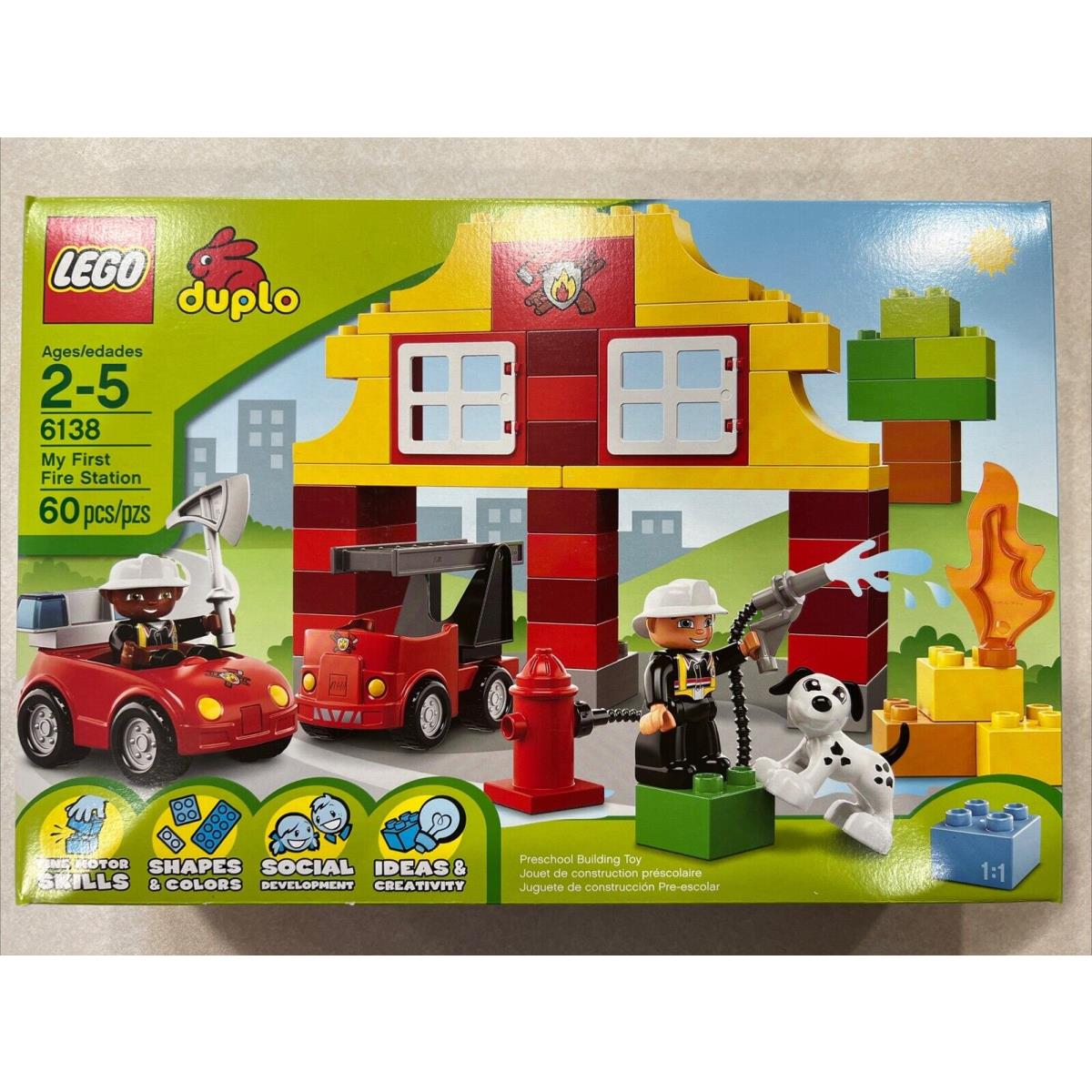 Lego Duplo 6138 My First Fire Station Factory