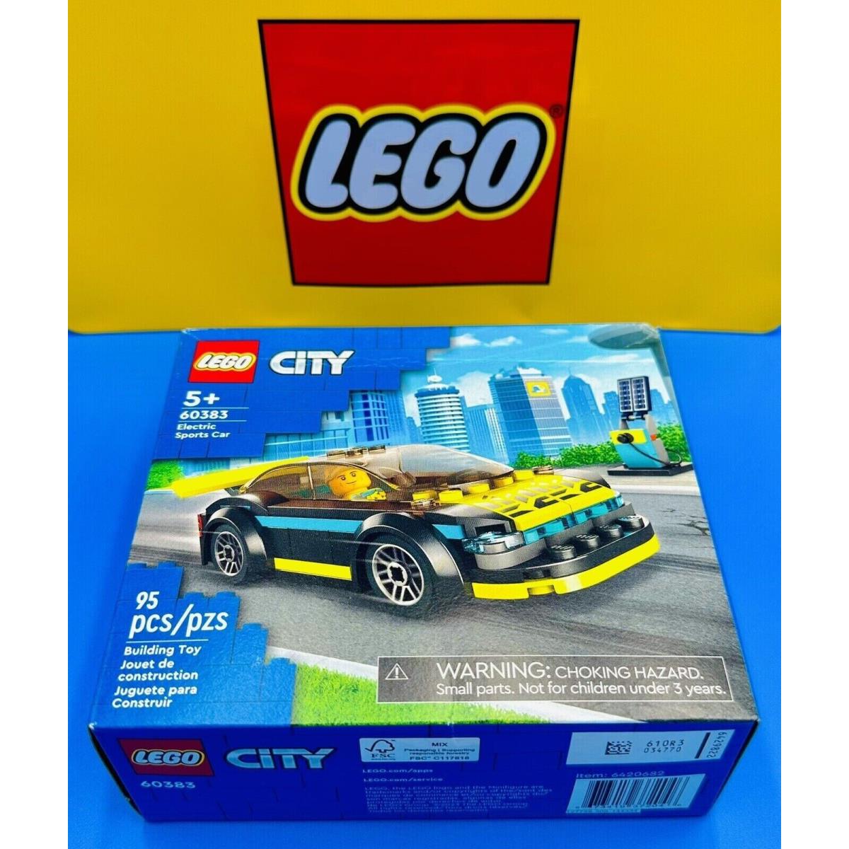 Lego City: Electric Sports Car 60383 Building Set