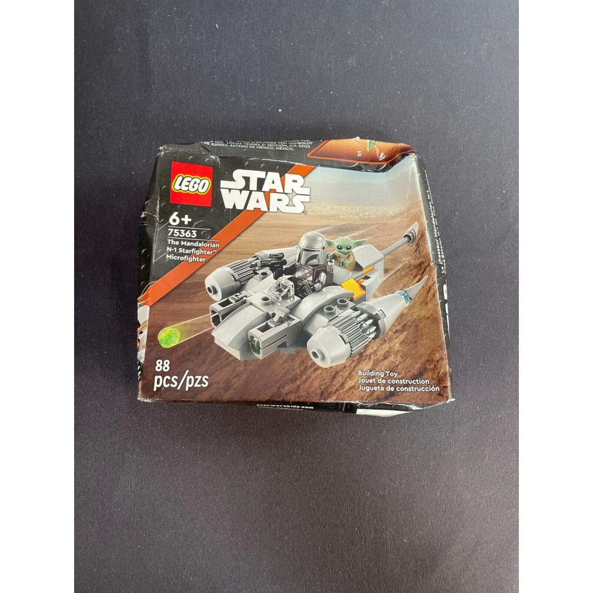 Lego 75363 Star Wars The Mandalorian`s N-1 Starfighter Microfighter Building Set