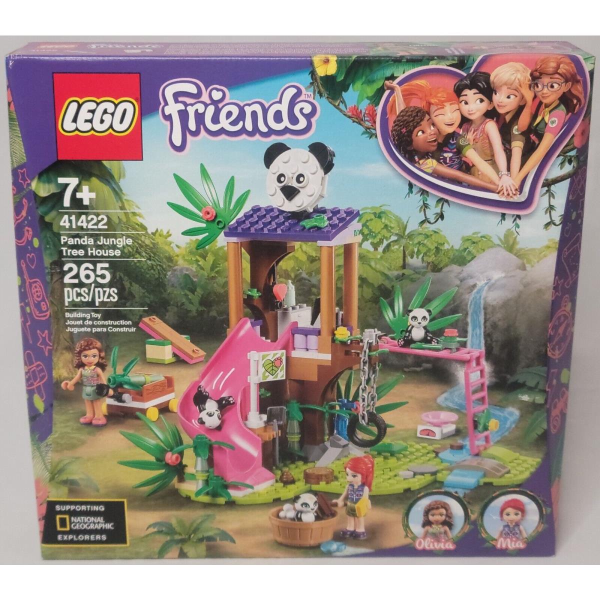 Lego 41422 Panda Jungle Tree House Friends Mia Olivia National Geographic