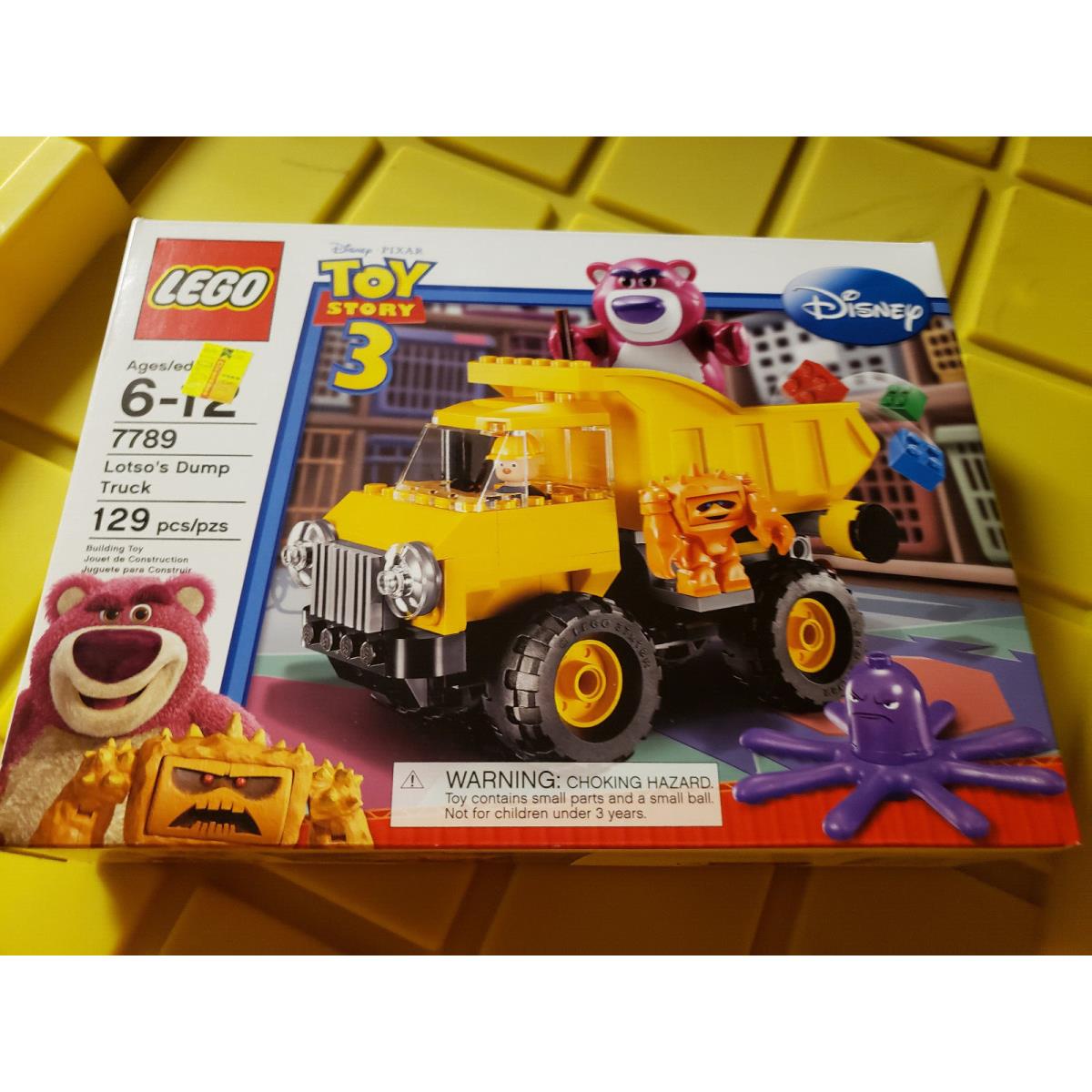 Lego Toy Story 3 Lotso`s Dump Truck Set 7789 Chunk Stretch Octopus Minifig