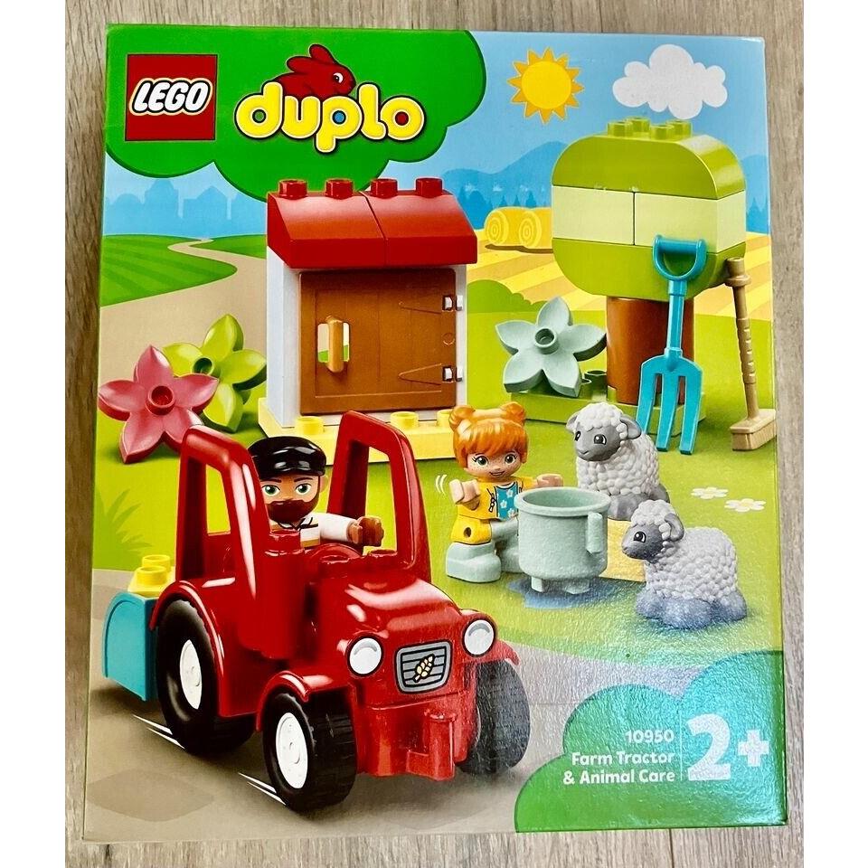 Lego Duplo Farm Tractor Animal Care 10950 Toy Building Kit 27 Pcs