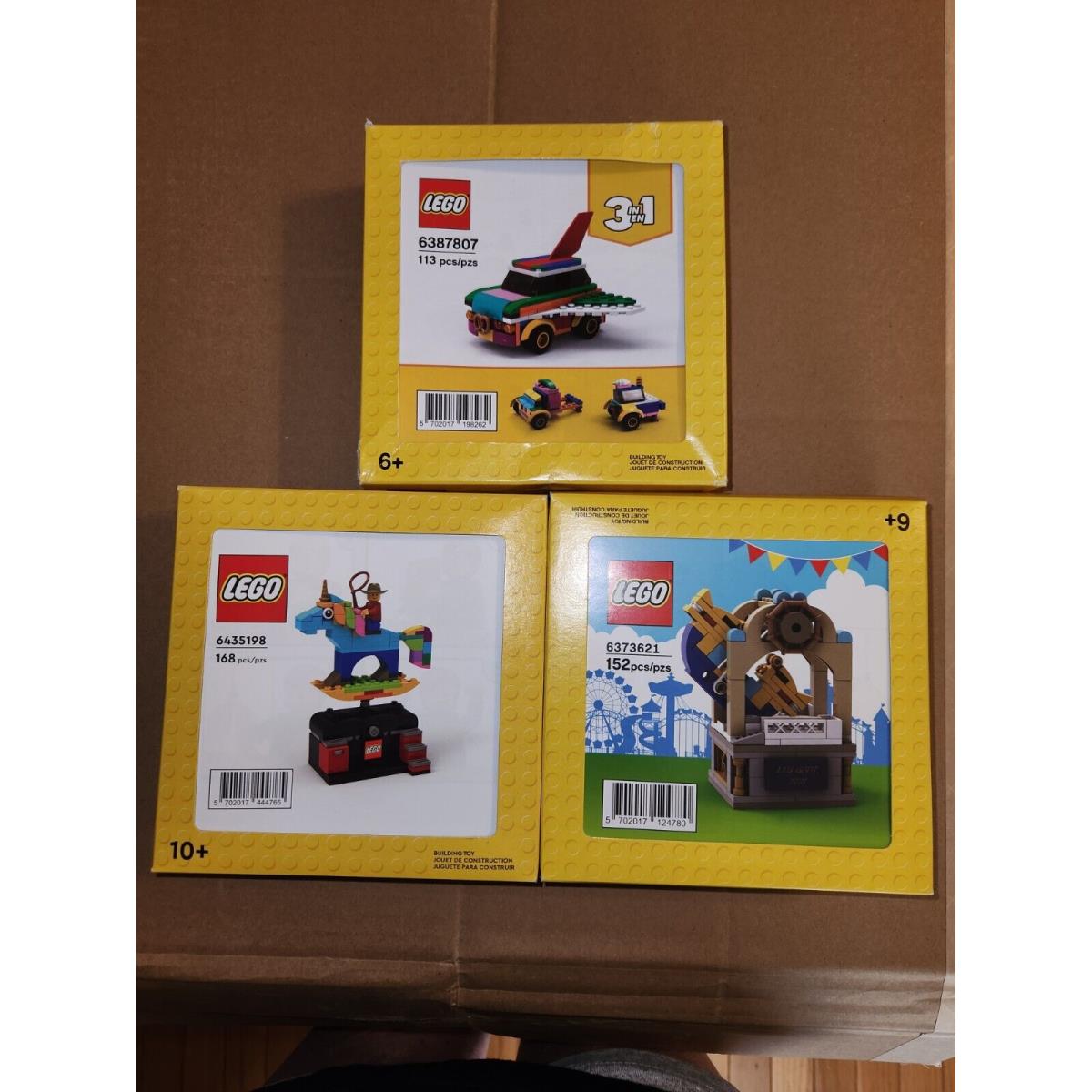 Lego 3 Vip Sets 6435198 6373621 6387807 All 3 Are New/ Sealed/ Will Ship Asap