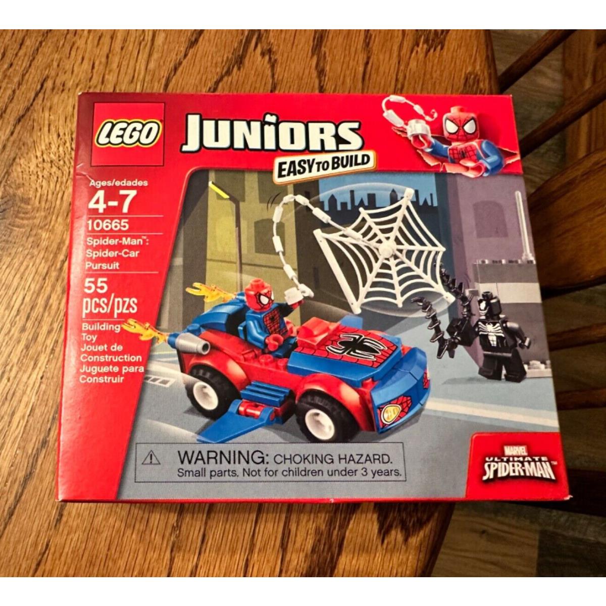 Lego Juniors - Spider-man Spider-car Pursuit - 10665