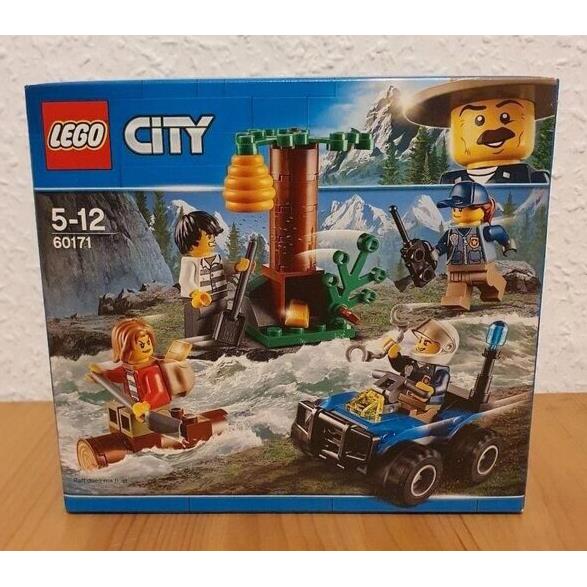 Lego City Mountain Fugitives 60171 Toy Building Kit 88 Pcs