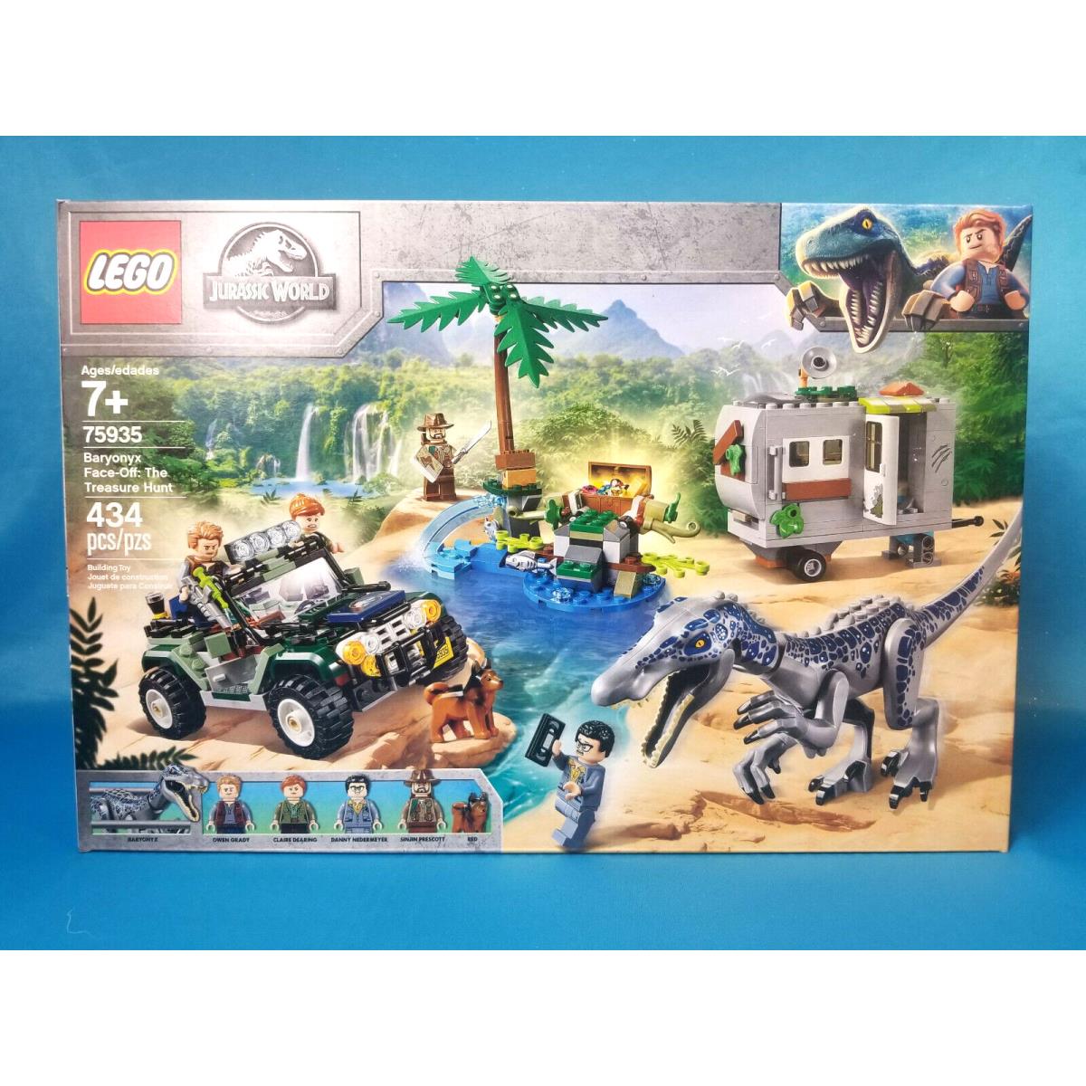 Lego Jurassic World 75935 Baryonyx Face Off: The Treasure Hunt Retired