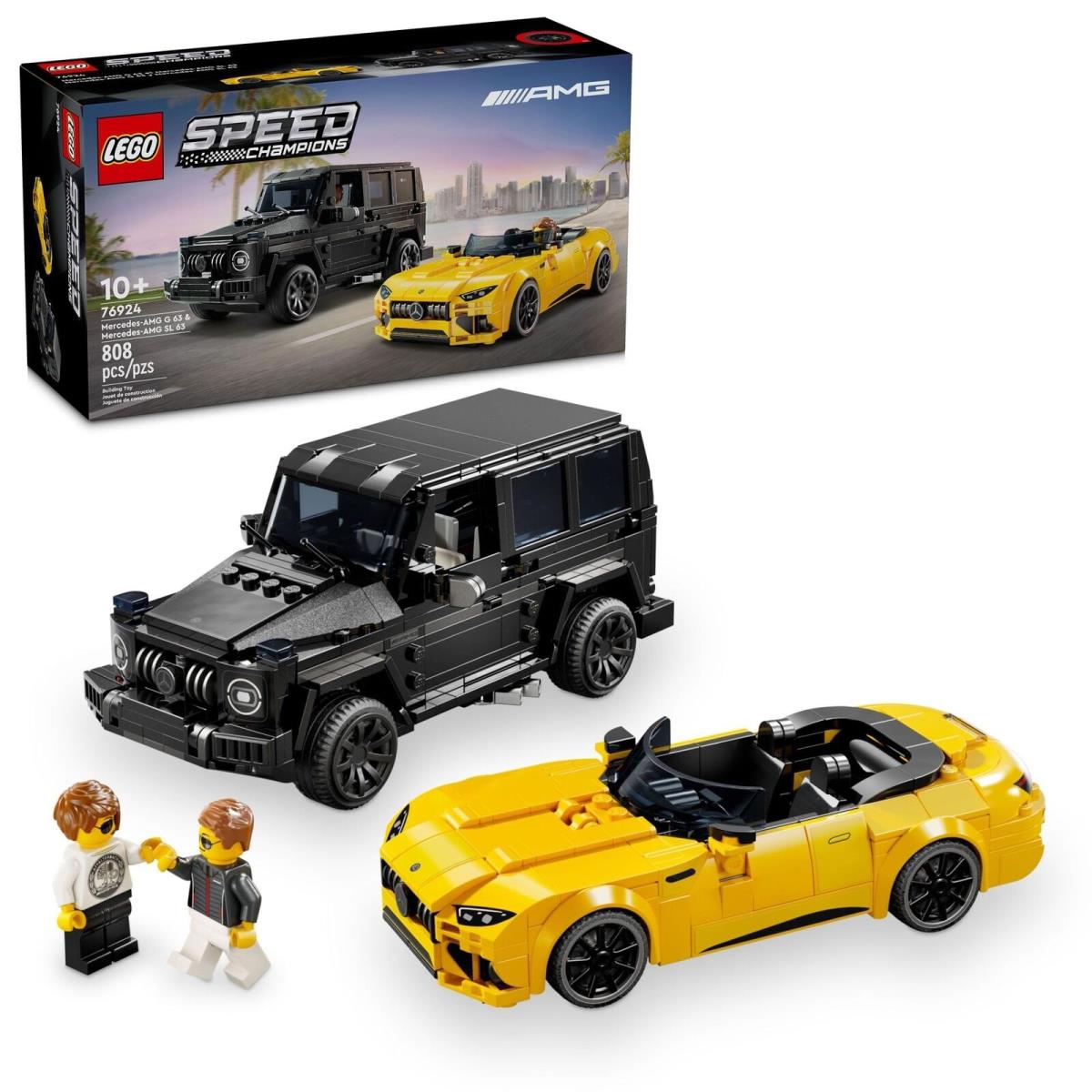 Lego Speed Champions Mercedes-amg G 63 Mercedes-amg SL 63 F1 76924