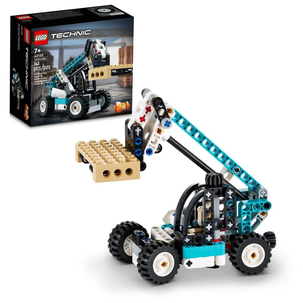 Lego Technic 2 in 1 Telehandler 42133 Forklift to Tow Truck Toy Models