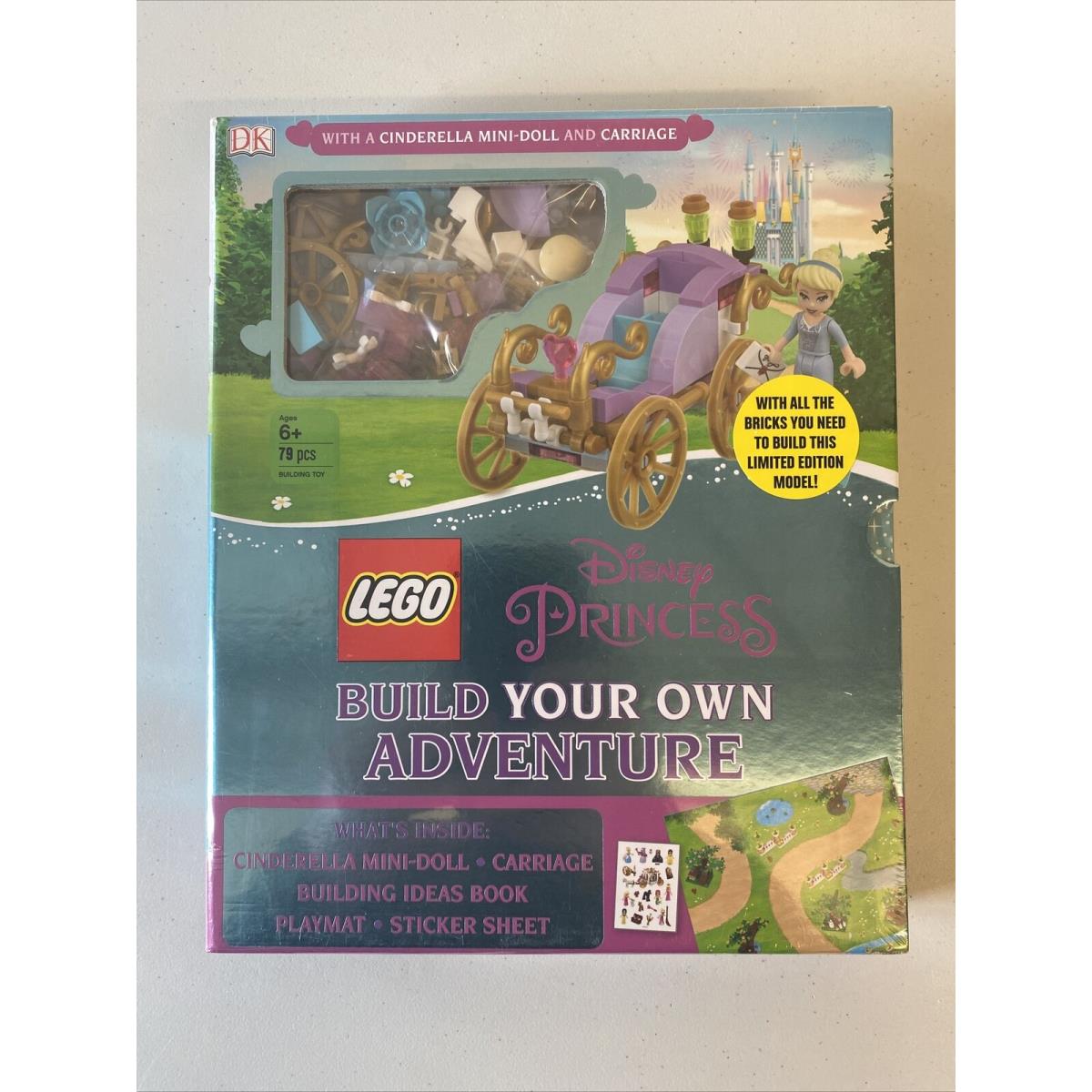 Lego Disney Princess Build Your Own Adventure Box Set Incl. Cinderella Lmtd