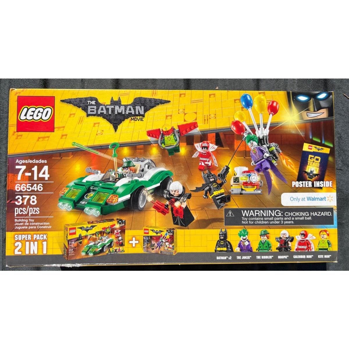 Lego The Batman Movie 66546 Super Pack 2 In 1 70903 + 70900 - Box