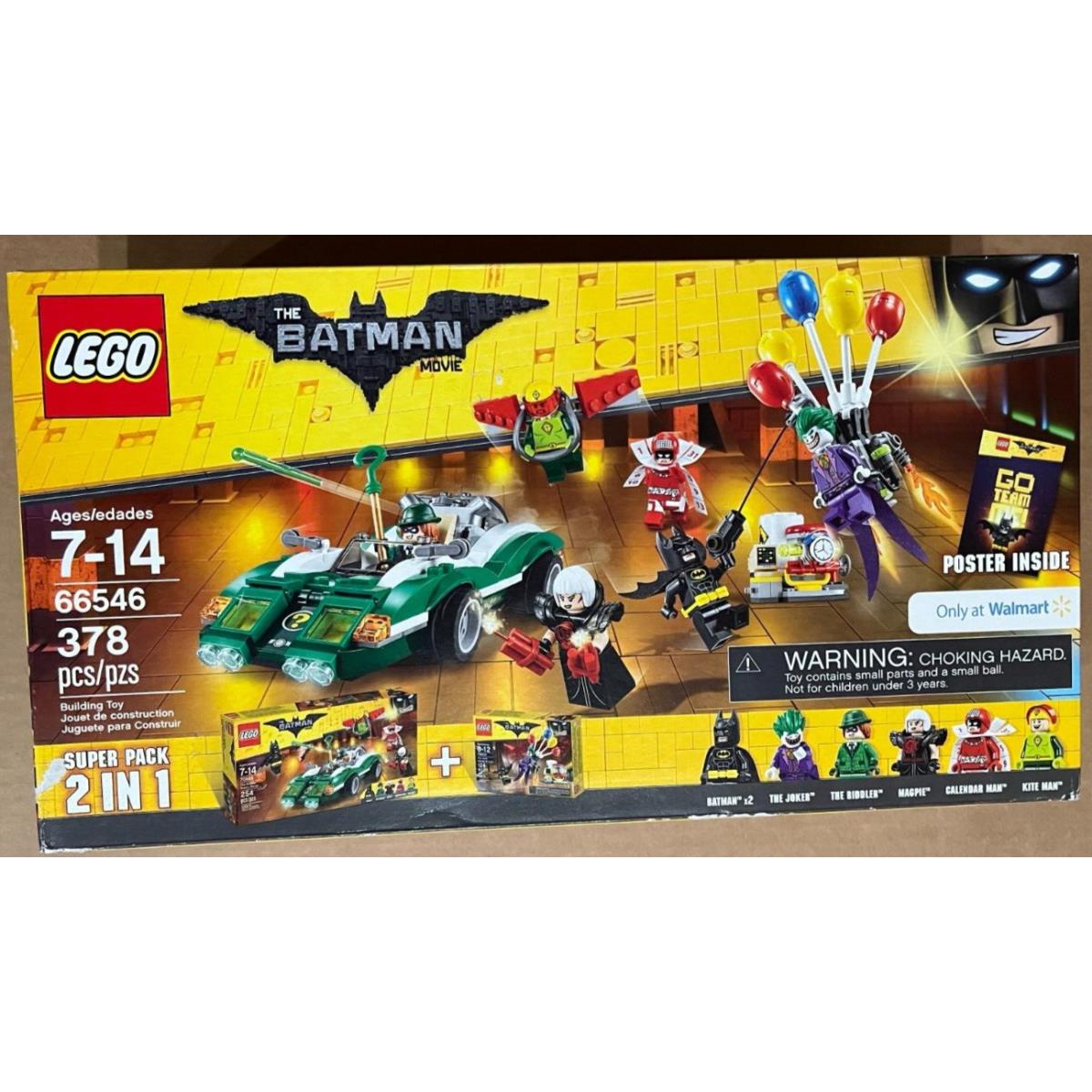 Lego The Batman Movie 66546 - Super Pack 2-IN-1 - 70900 70903