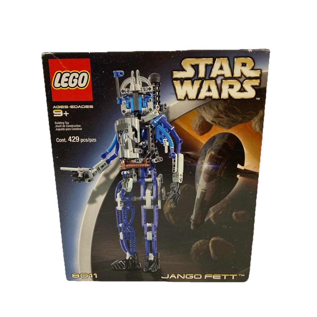 Lego Star Wars: Jango Fett 8011 429 Pieces From 2002 Vintage Ages 9 + O-1