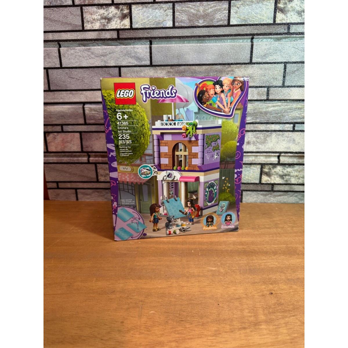 Lego Friends 41365 Emma`s Art Studio Free Same Day Quikship