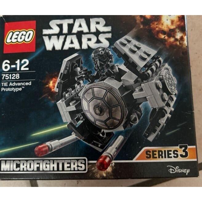 Lego Star Wars Tie Advanced Prototype 75128 Toy Building Kit 93 Pcs