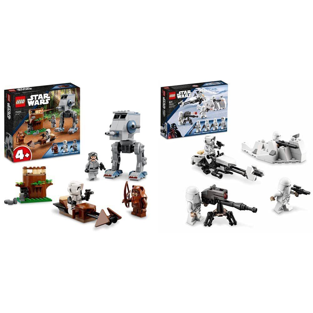 Lego 75332 Star Wars At-st Construction Toy For Preschool Kids Aged 4 Plus 75