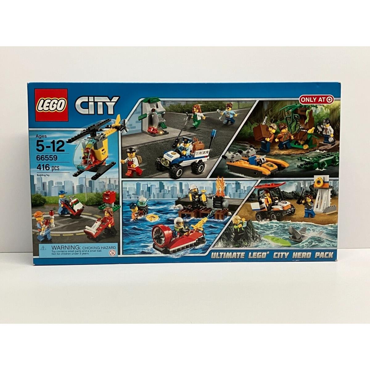 Lego 66559 City Ultimate Lego City Hero Pack 416 Pcs Target Exclusive