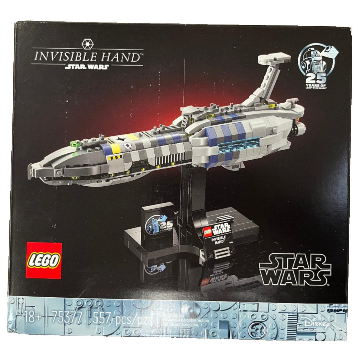 Star Wars Invisible Hand 25th Anniversary Building Set 75377