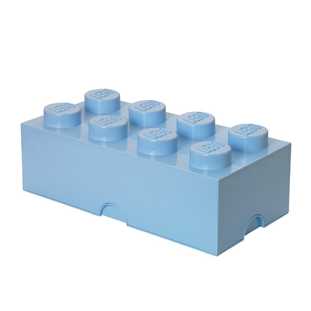 Lego Storage Brick 8 Light Blue