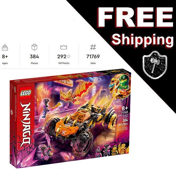 Lego Ninjago Cole s Dragon Cruiser Car Toy 71769 Building Kit Ninja Minifigures