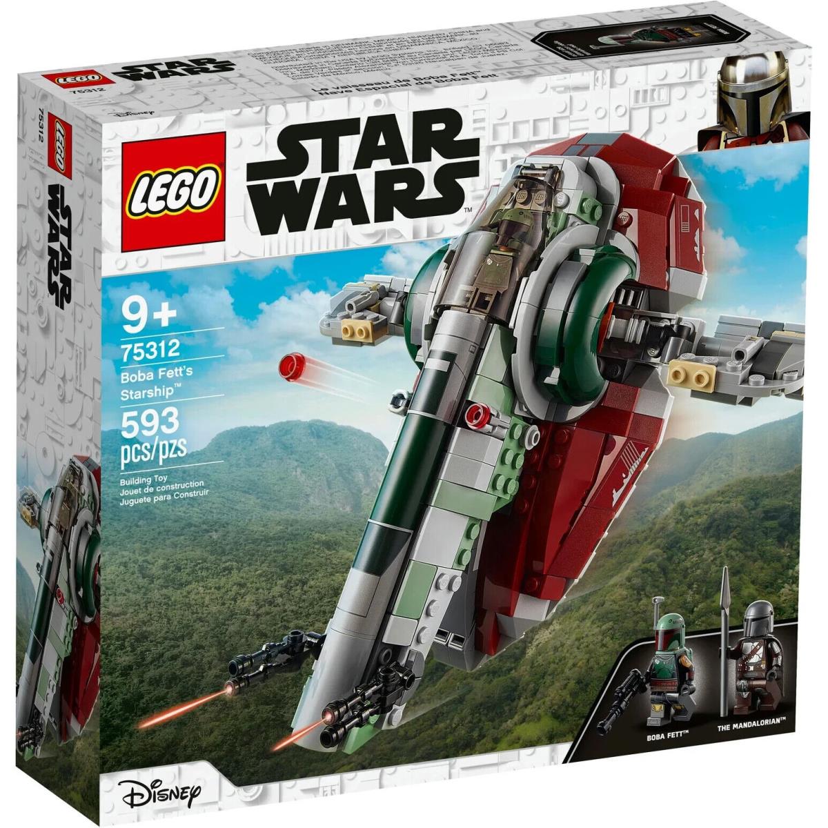 Lego Star Wars Boba Fett Starship 75312 See Description