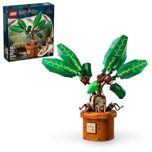 Lego Harry Potter Mandrake Figure Pot Plant Toy Harry Potter Collectible 76433