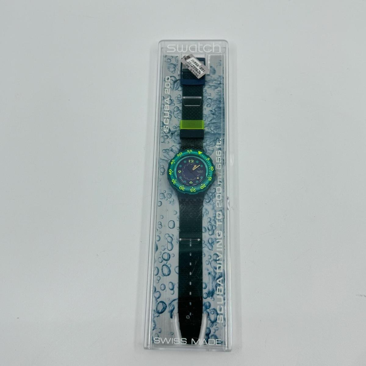 Vintage Swatch Scuba 200 Blue Moon SDN100 Watch