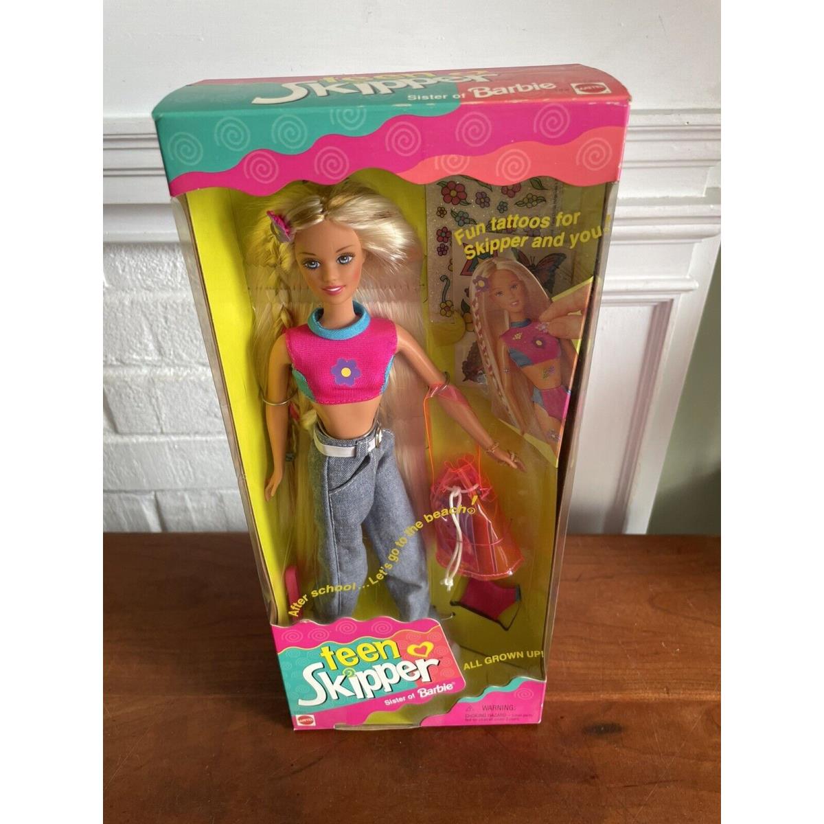 1996 Barbie Teen Skipper All Grown Up Mattel Doll 17351