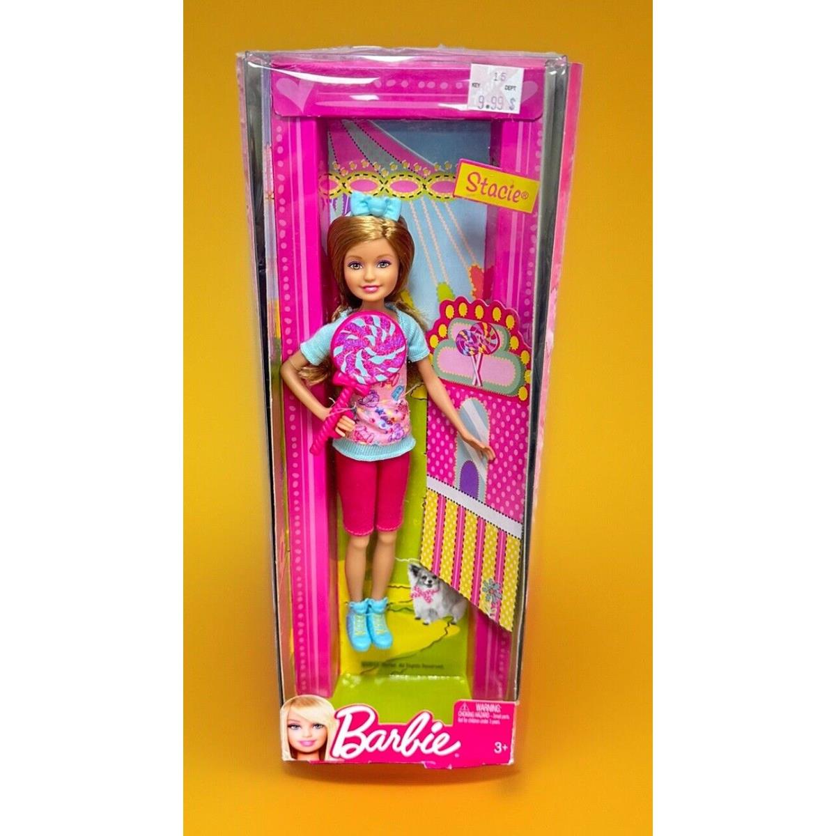 Mattel 2012 Barbie Amusement Park Fun Stacie Doll Toy X9055 Read 3