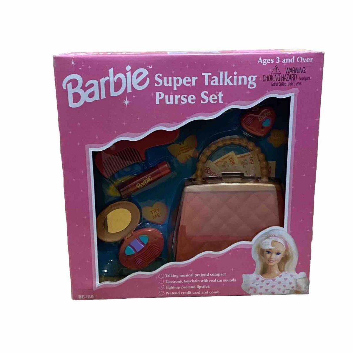 1998 Barbie Super Talking Purse Mattel BE-180