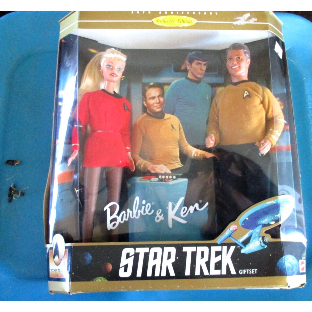 Barbie Ken Star Trek Giftset 30th Anniversary Collector Edition 1996