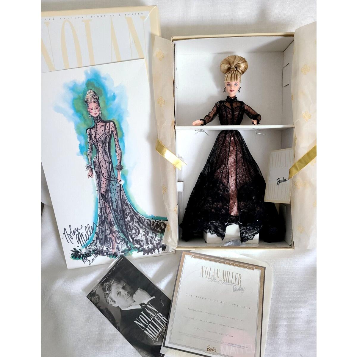 Nolan Miller 1998 Sheer Illusion Barbie Doll