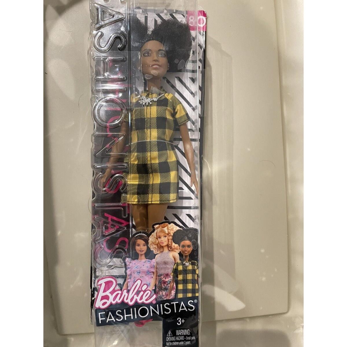 2017 Barbie Fashionistas 10 Doll 80 Petite African American Barbie FJF45