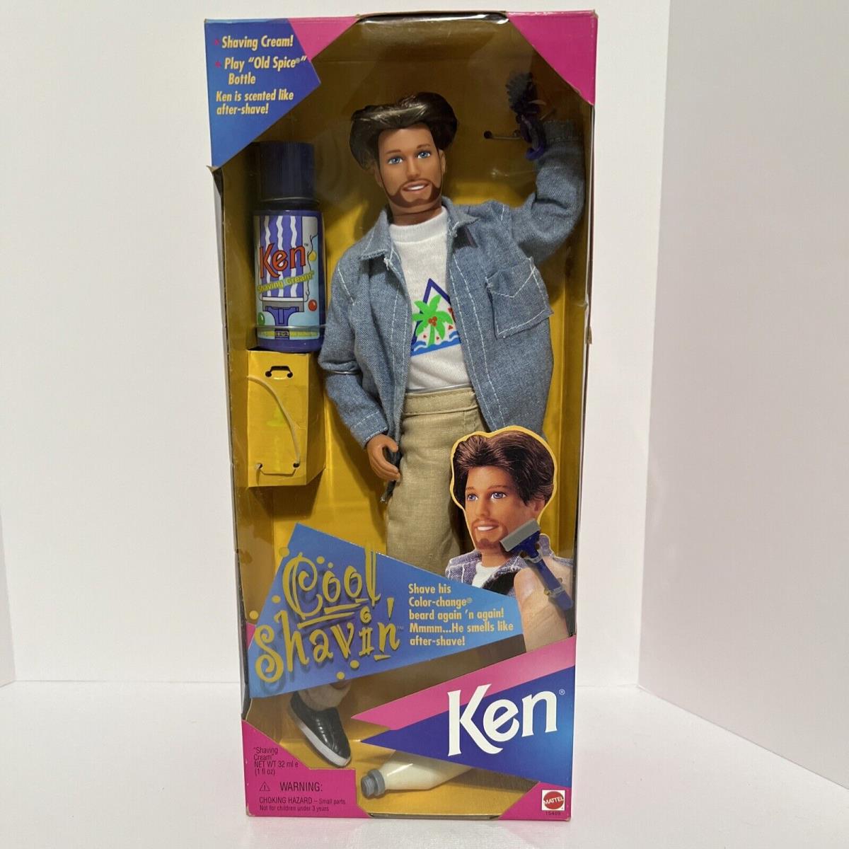 Exc Cond - Cool Shavin` Ken - Mattel Barbie 1996