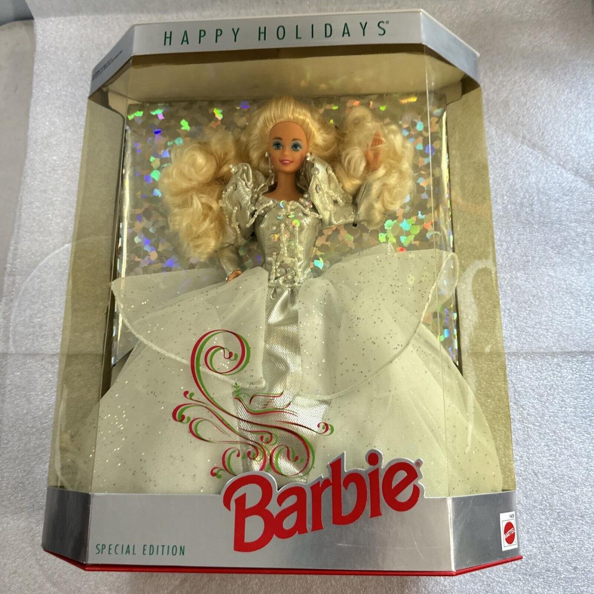 Happy Holidays 1992 Barbie Doll Special Edition Box with Dents See Picture