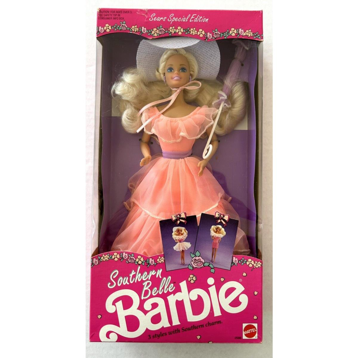 Southern Belle Barbie Special Edition Vintage 1991 Mattel 2586